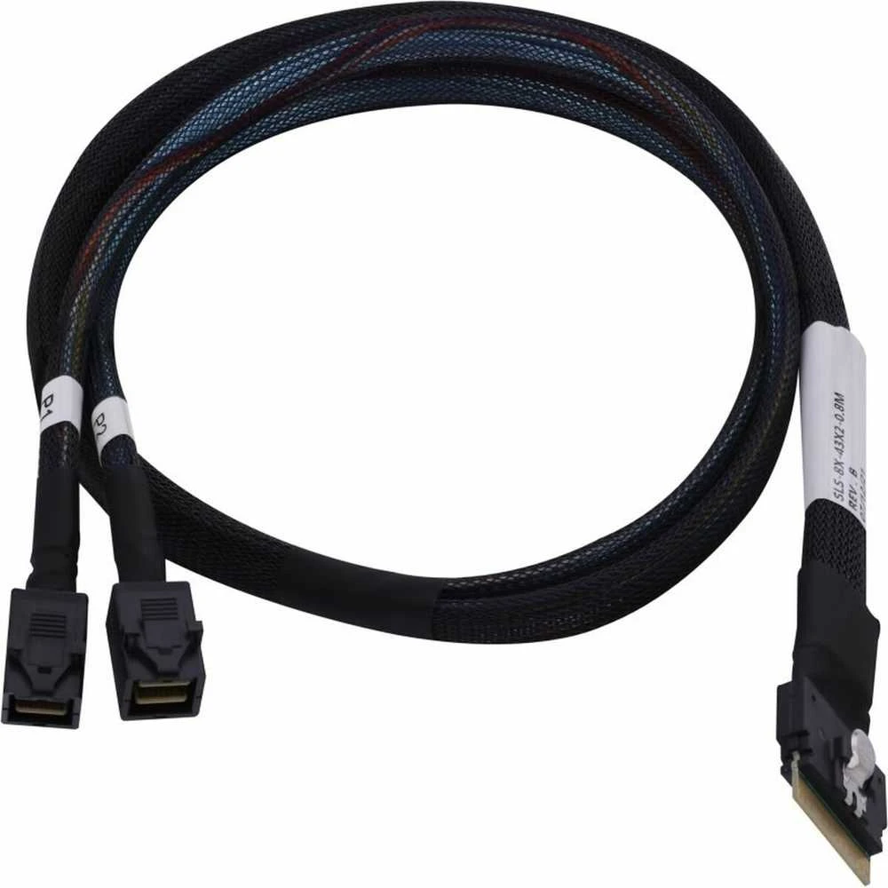 Microchip Adaptec Cable SFF8654 -> SFF8643 2xMSAS vidinis 0,8m SlimSAS - MiniSAS SAS/SATA