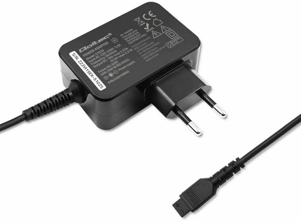 QOLTEC 51025 Maitinimo adapteris 45W 8 papildiniai