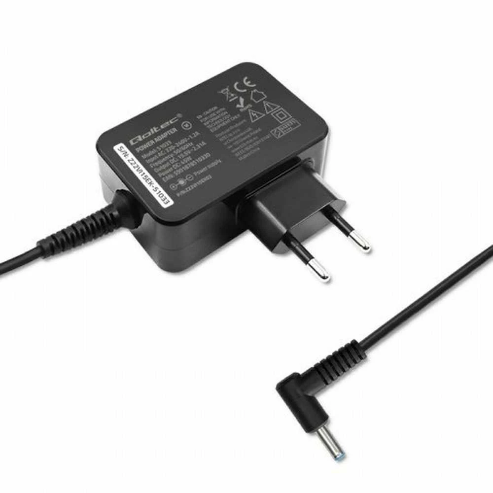 QOLTEC 51030 maitinimo adapteris, skirtas ultrabook HP 45W 19.5V 2.31A 4.5x3.0 kontaktas