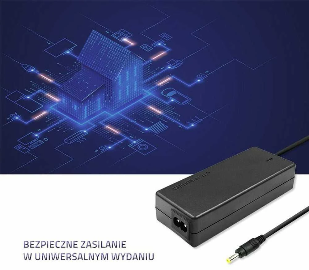 QOLTEC 51509 Nešiojamas kompiuteris AC power adapter f Lenovo 45W 20V 2.25A 4.0x1.7