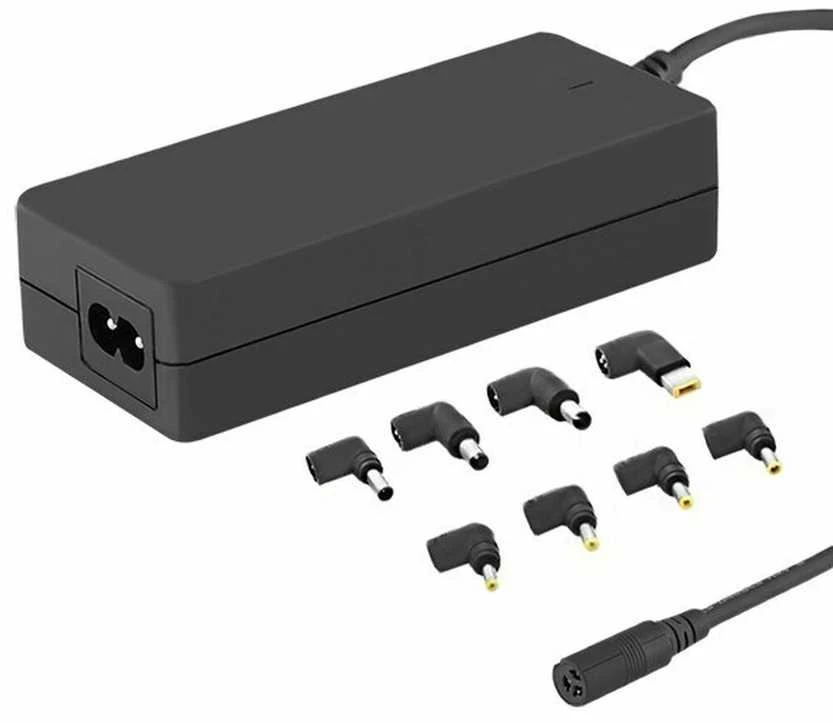 QOLTEC 50011 Universalus maitinimo adapteris 65W 8 kištukai + maitinimo laidas