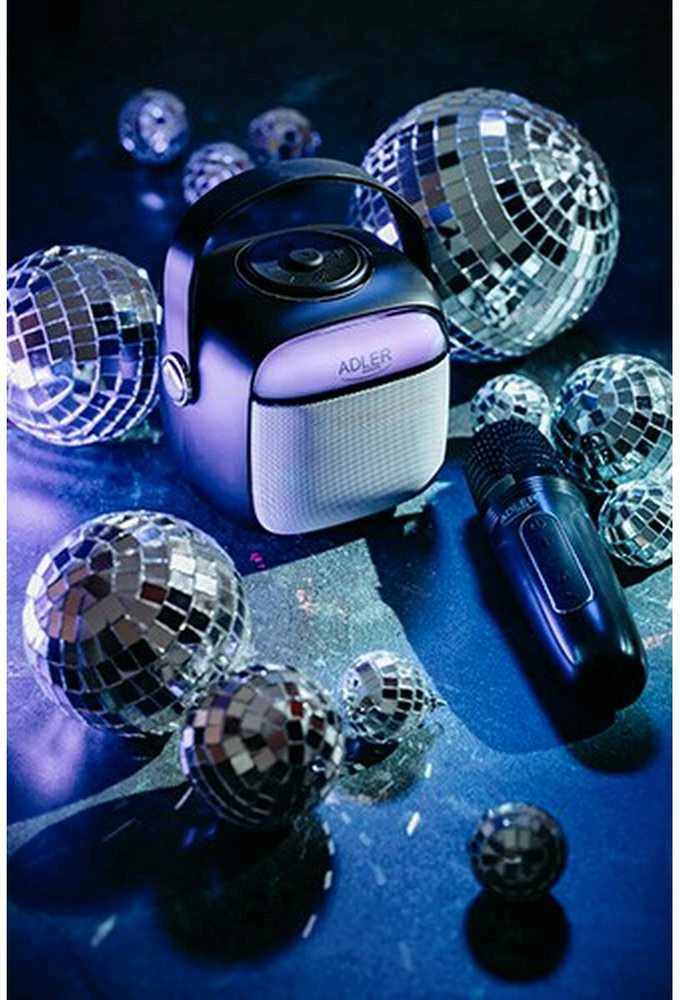 Karaoke garsiakalbis su mikrofonu ADLER AD-1199B