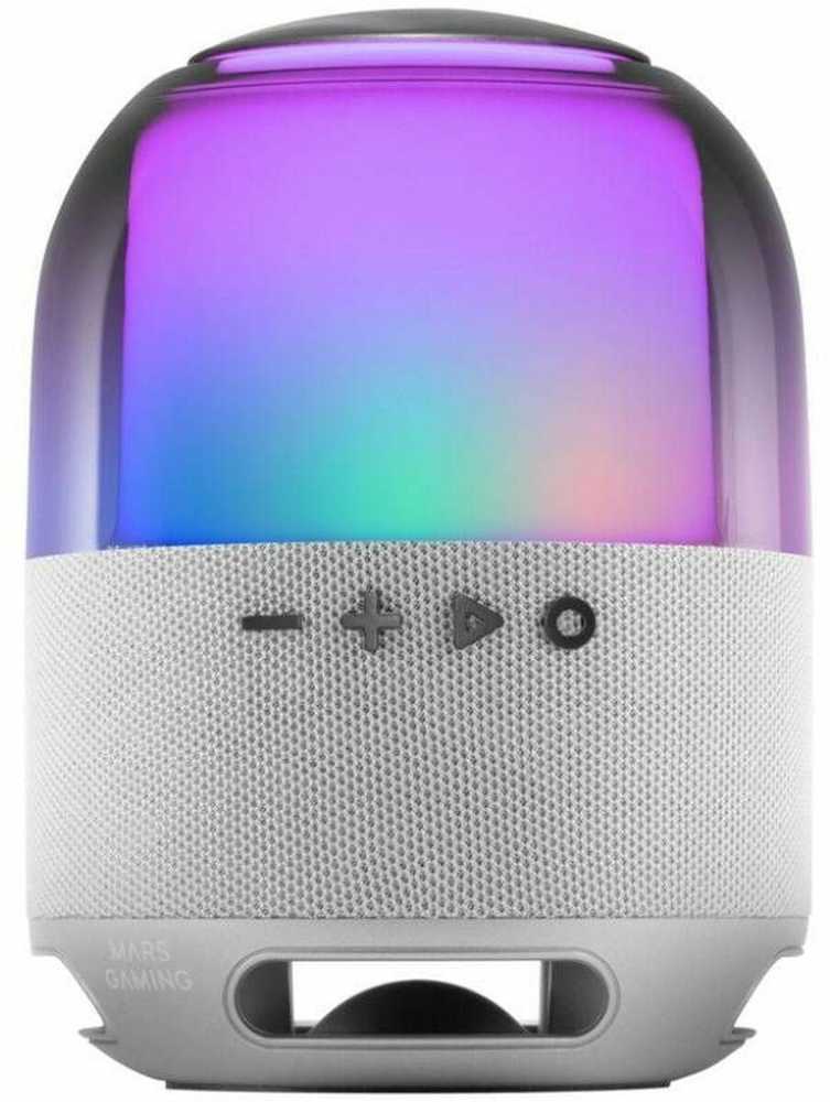 Muzikinis centras Mars Gaming MSFLOWW Portable Party Speaker Stereo 15W / pilkas