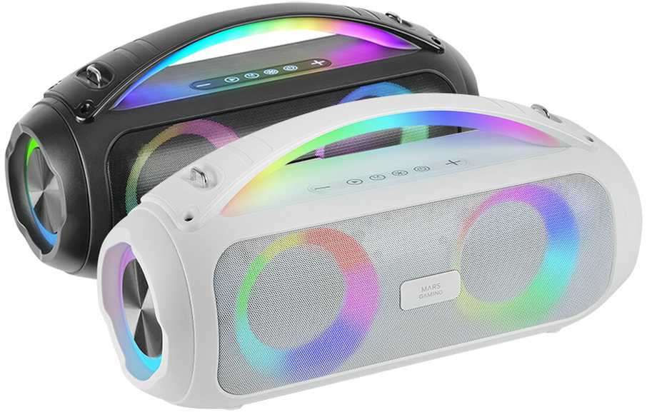 Mars Gaming MSPULSE Stereo Nešiojama kolonėlė 50W / juodas