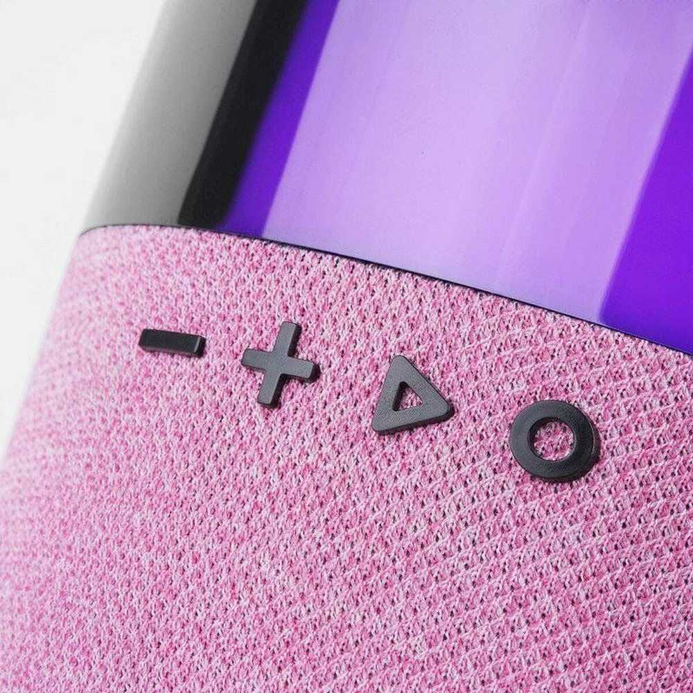 Mars Gaming MSFLOWP Portable Party Speaker Stereo 15 W 2000 mAh / pink