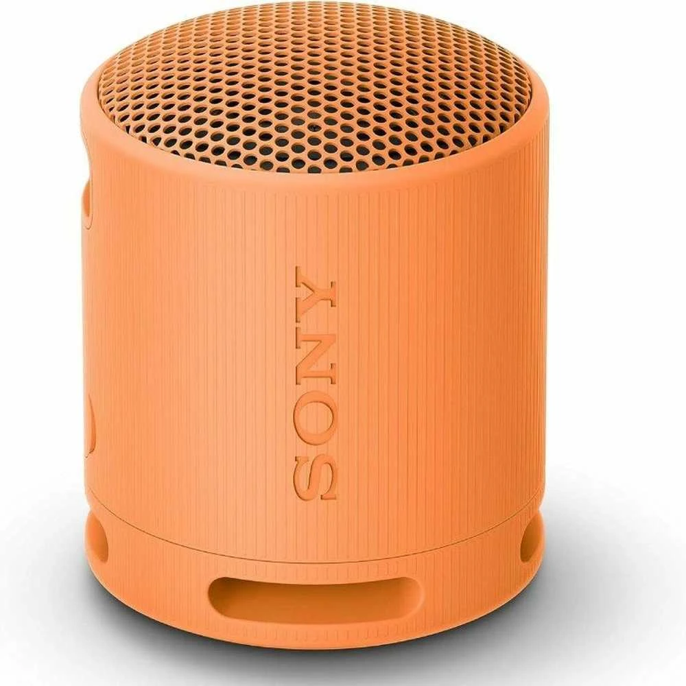 Nešiojama kolonėlė Sony SRS-XB100, Oranžinės spalvos