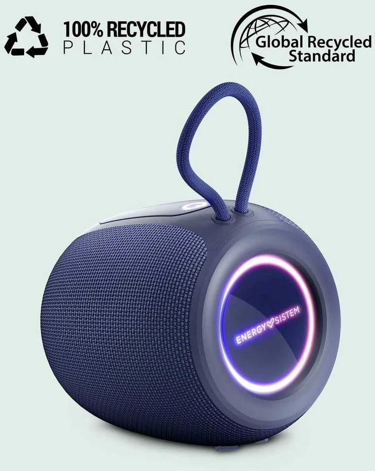 Nešiojama kolonėlė Energy Sistem Bloom Mint 10W, Tamsiai mėlynos spalvos