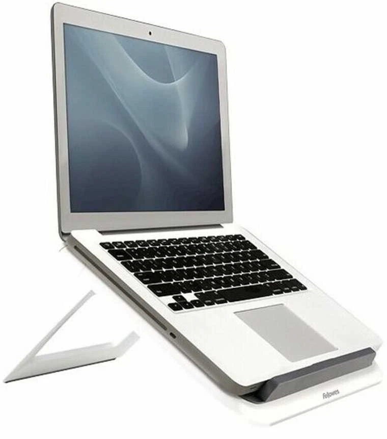 Nešiojamojo kompiuterio stovas FELLOWES I-SPIRE QUICK LIFT, balta/pilka sp.