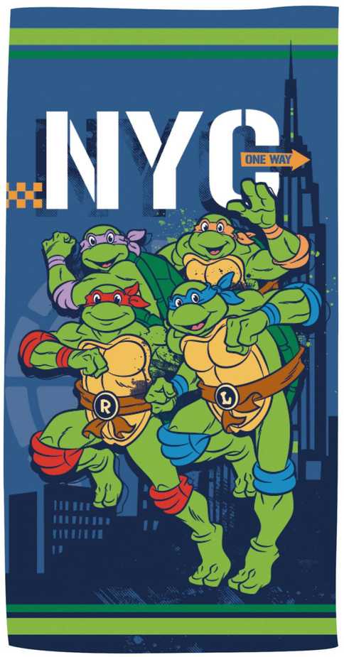 Kids Euroswan Ninja Turtles mikropluošto rankšluostis 70x140CM