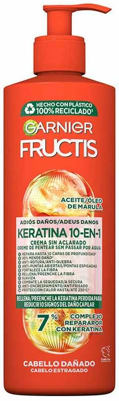 Garnier Fructis Keratin 10-In-1 nenuplaunamas kremas, 400 ml