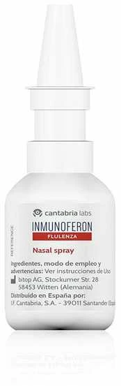 Cantabria Labs Inmunoferon Flulenza nosies purškalas 20ml