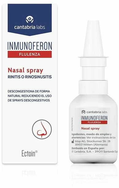 Cantabria Labs Inmunoferon Flulenza nosies purškalas 20ml