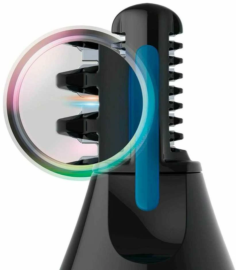 Philips series 3000 Patogi nosies, ausų ir antakių kirpimo mašinėlė NT3650/16 100 % atspari vandeniui, dvipusė apsaugos sistema