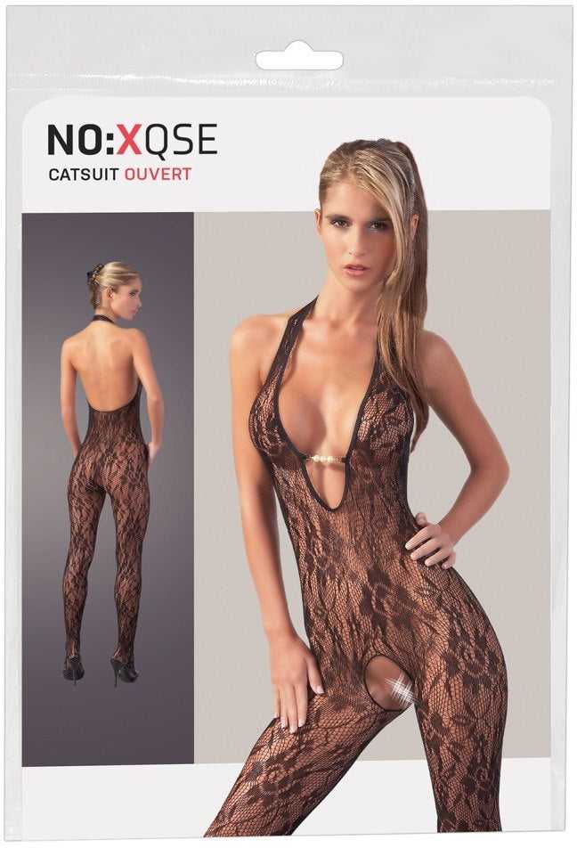 Noxqse Katės kostiumas su perlais S/M