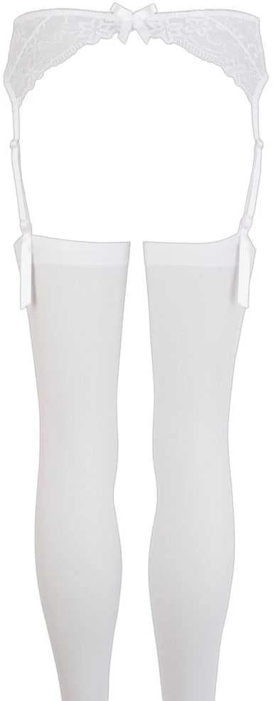 Noxqse Suspender Belt baltas S/M