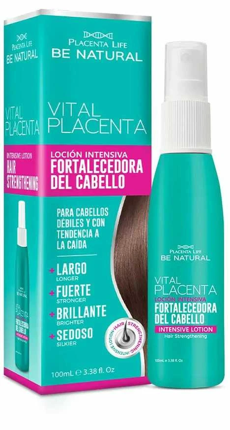 Be Natural Vital Placenta Fort Cabello plaukų tiesinimo priemonė