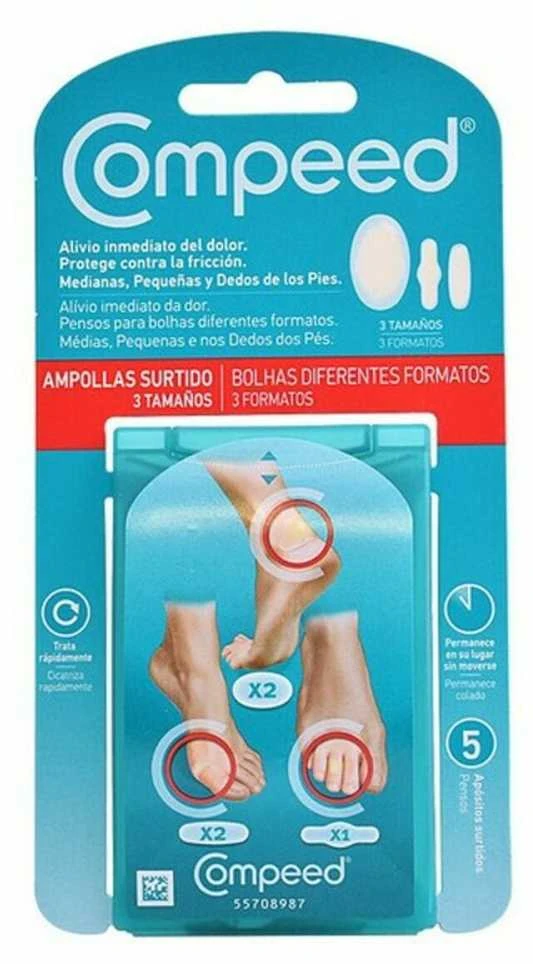 "Compeed" mišrūs pūslių pleistrai 5 vnt