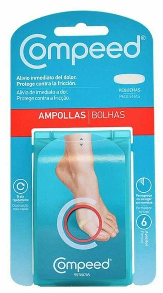 „Compeed“ maži pleistrai nuo pūslių, 6 vienetai