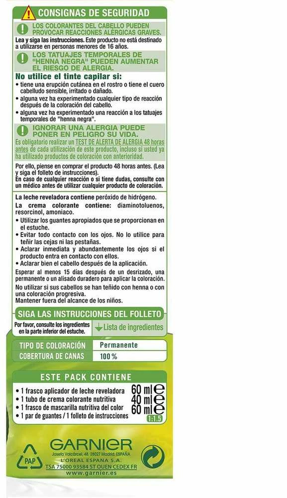 Garnier Nutrisse Crème maitininantis Color 6.41 Intense Brown