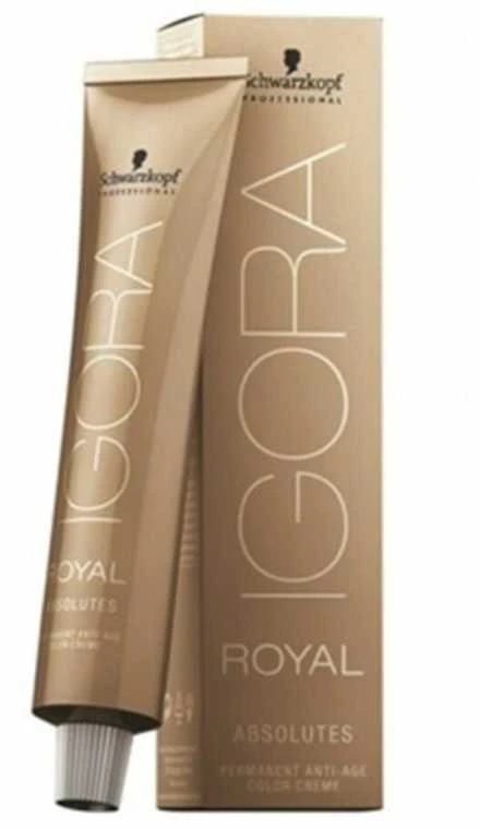 Schwarzkopf Igora Royal Absolutes ilgalaikio poveikio žilų plaukų dažai 60 ml - 9-60