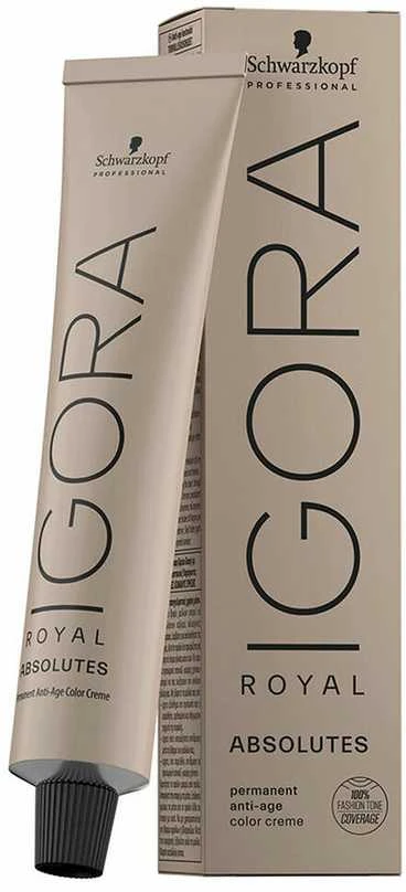 Schwarzkopf Igora Royal Absolutes ilgalaikio poveikio žilų plaukų dažai 60 ml - 7-60