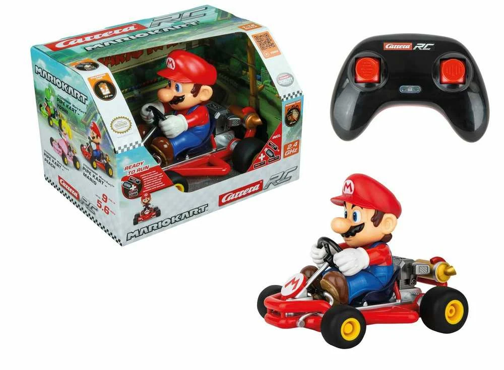 Carrera Nuotoliniu būdu valdomas Mario Kart Pipe 1:18 žaislinis automobilis 2,4 GHz