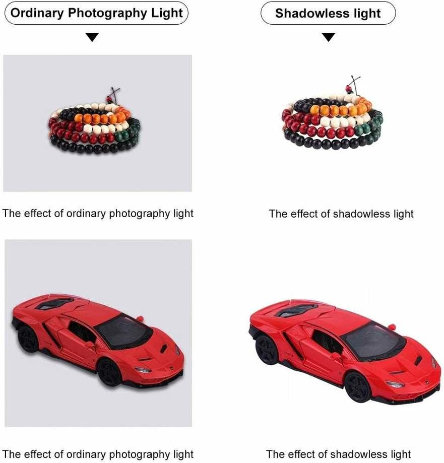 Šviesdėžė fotografavimui su 20 LED