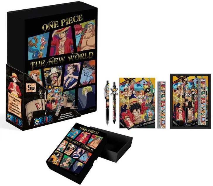 Kids Licensing One Piece Stationery case 5pcs