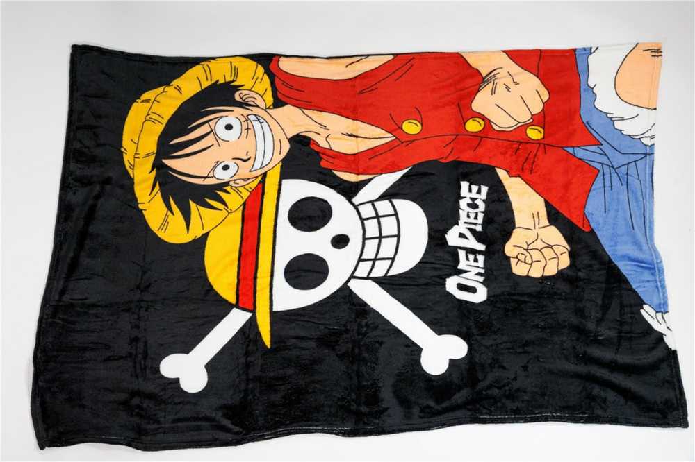 „One Piece Grand Line“ flanelinė antklodė 110x150cm