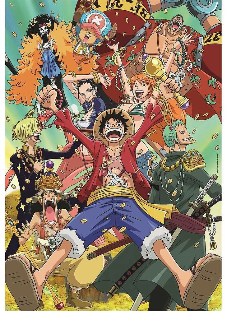 Clementoni Dėlionė 1000 vnt. - Anime OnePiece
