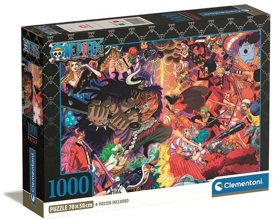 Clementoni Dėlionė 1000  vnt. - One Piece