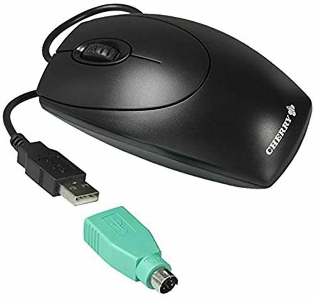 Pelė CHERRY MS-152, su laidu, juoda