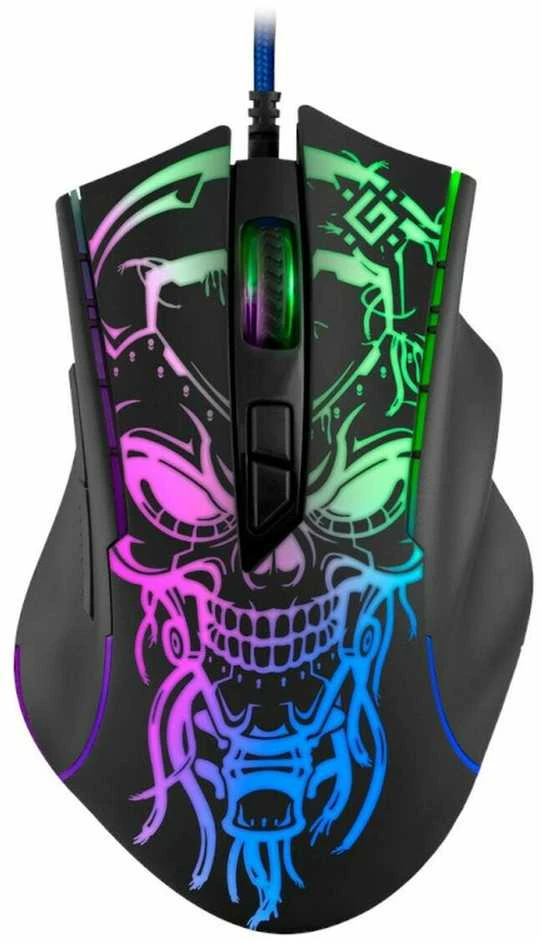 Žaidimų Pelė - Defender GM-928 Bulletstorm 7200 DPI Juoda