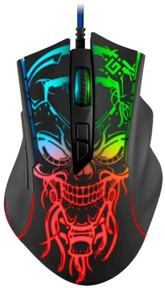 Žaidimų Pelė - Defender GM-928 Bulletstorm 7200 DPI Juoda