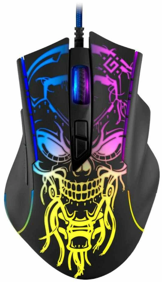 Žaidimų Pelė - Defender GM-928 Bulletstorm 7200 DPI Juoda