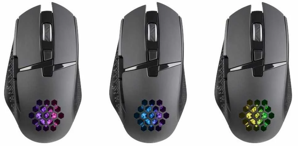 Žaidimų Pelė - Pelė Defender GM-514 RGB 3200 DPI Juoda