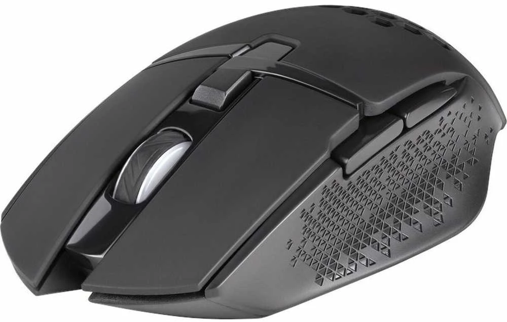 Žaidimų Pelė - Pelė Defender GM-514 RGB 3200 DPI Juoda
