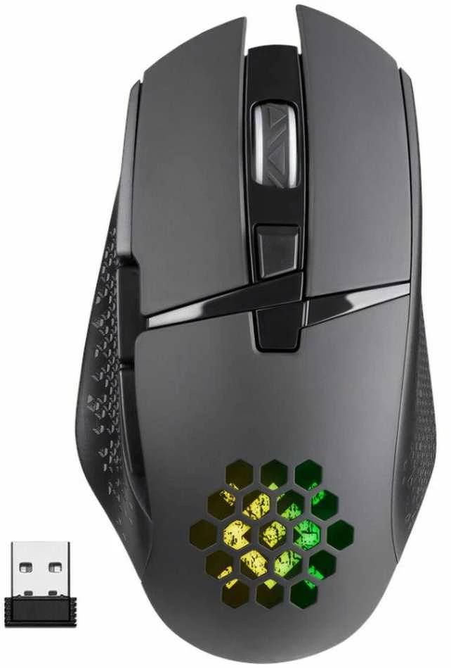 Žaidimų Pelė - Pelė Defender GM-514 RGB 3200 DPI Juoda
