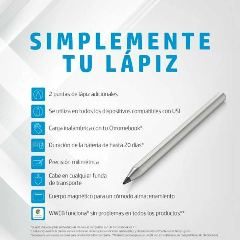 Hewlett Packard (HP) HP belaidis įkraunamas USI rašiklis