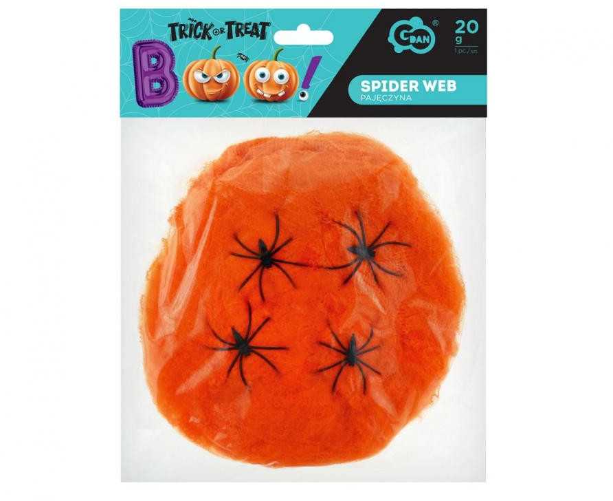 GoDan OZDOBA HALLOWEEN PAJECZYNA 20G POM GO PBH