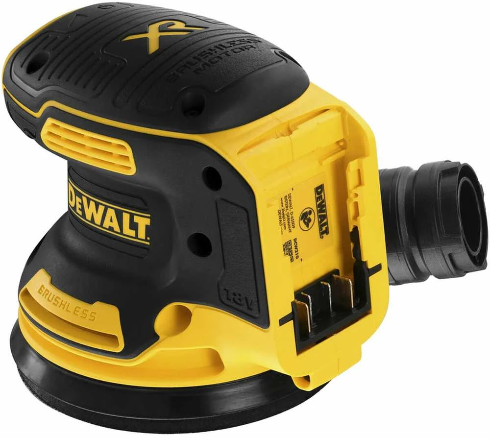 DeWalt ekscentrinis šlifuoklis DCW210NT-XJ 18V be akumuliatoriaus ir kroviklio