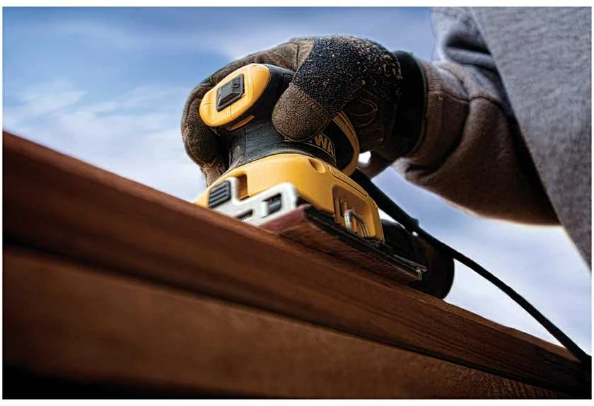 Elektrinis vibracinis šlifuoklis Dewalt DWE6411-QS