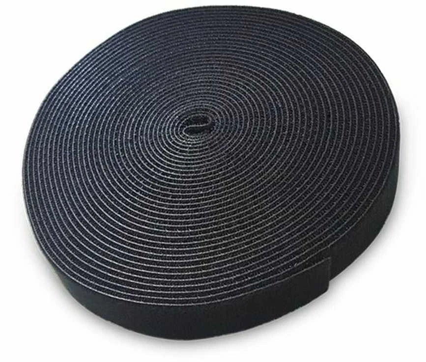 SAVIO Organizer for cables, Tape, Velcro, Juodas, 10m OC-01/B 1 pc