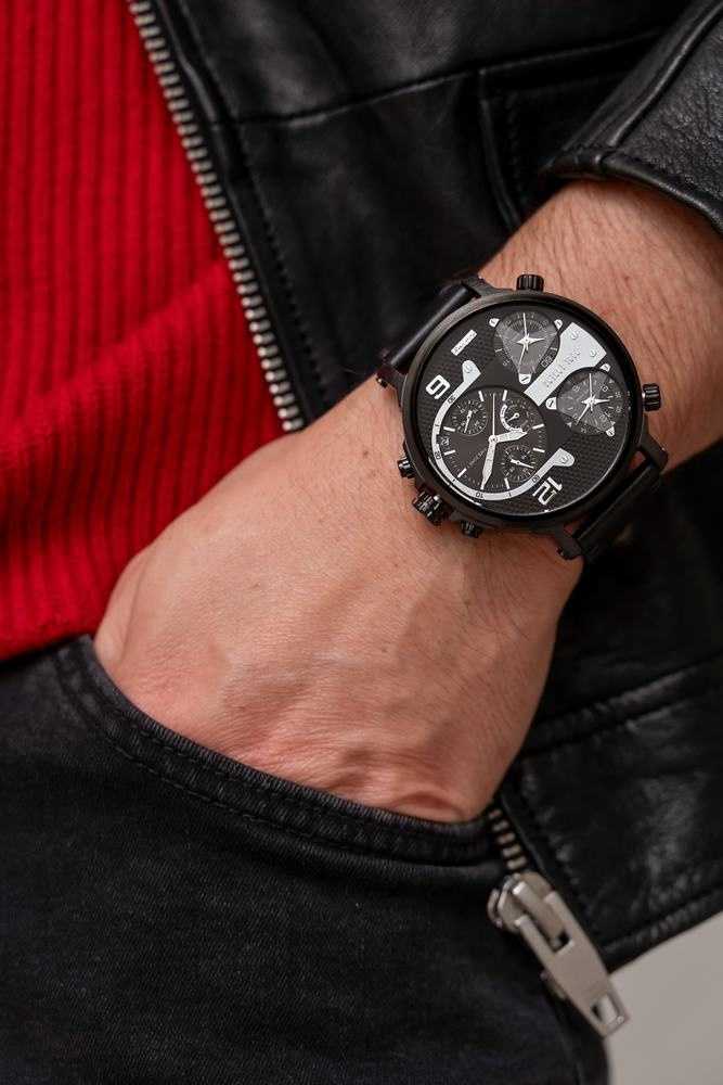 Orient Bambino mažų sekundžių vyriškas laikrodis RA-AP0101B30B+ dėžutė