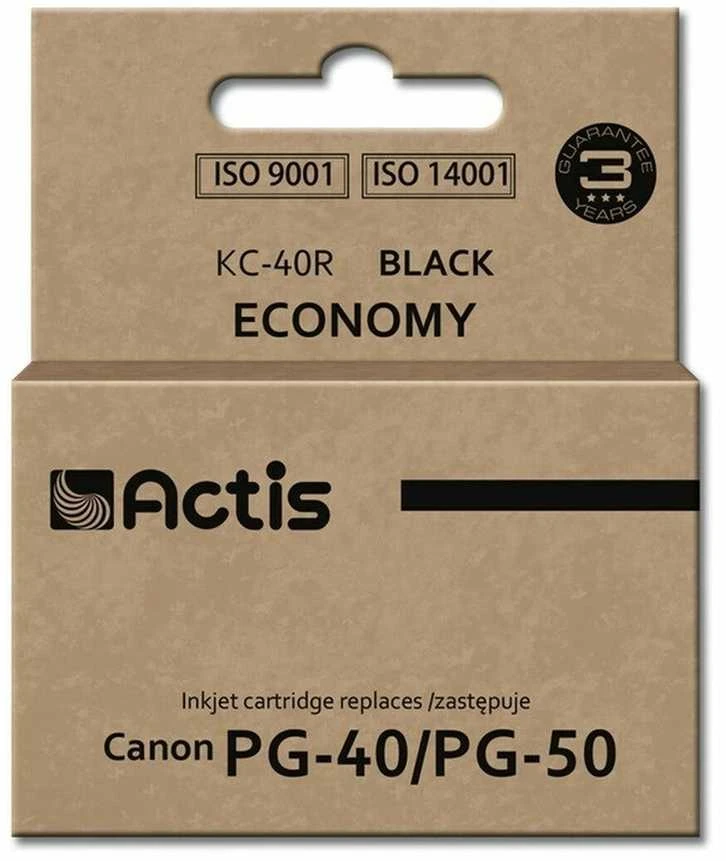 Rašalo Kasetė - Actis KC-40R, Juoda