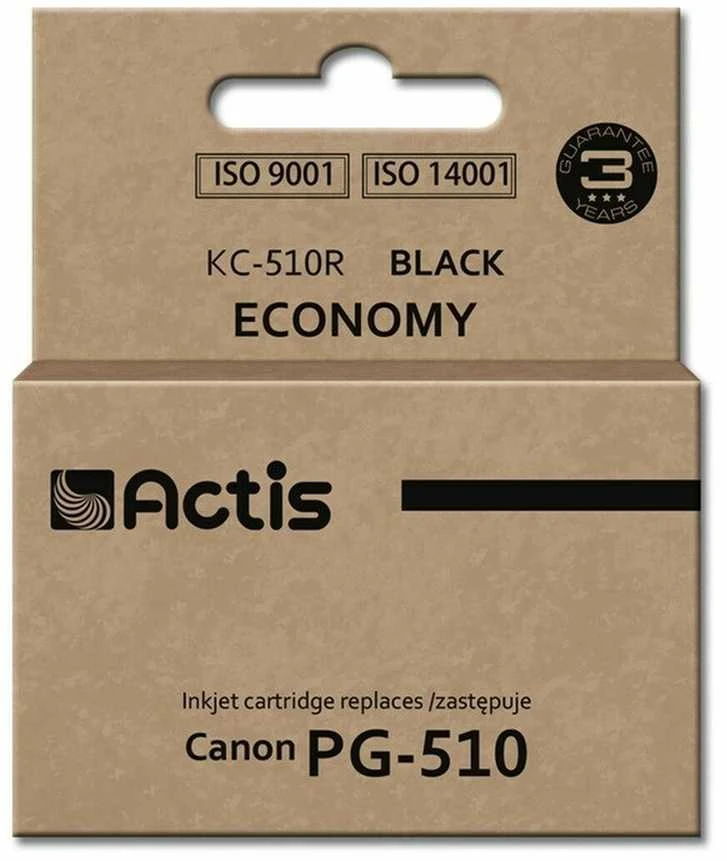 Actis Rašalo Kasetė - Canon PG-510 12 ml Juoda