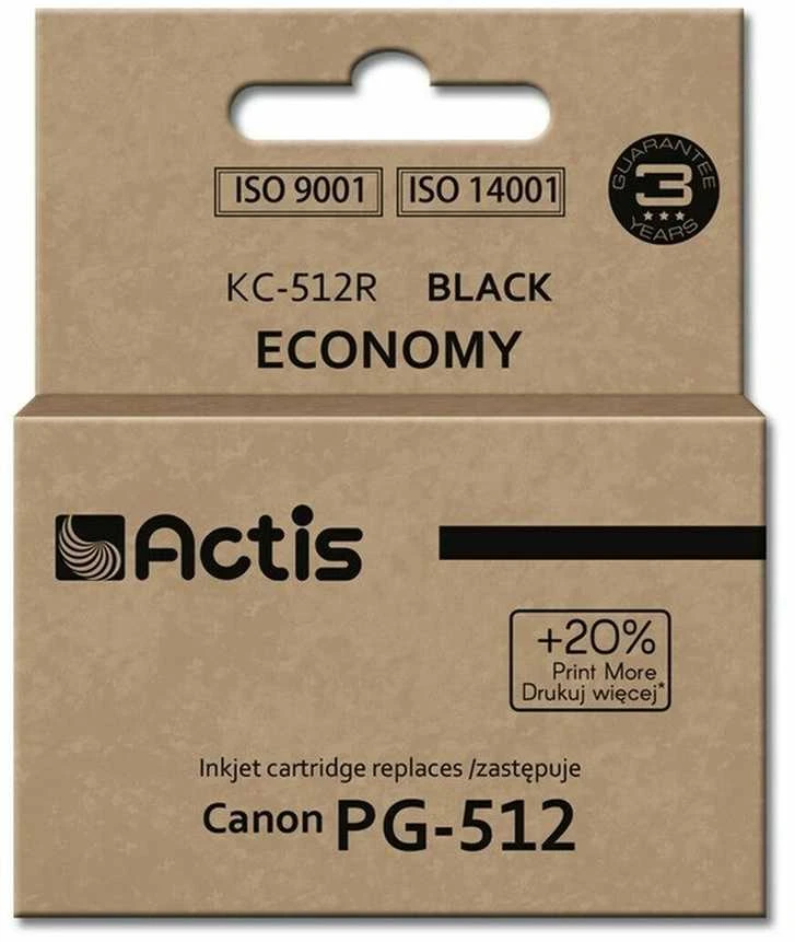 Rašalo Kasetė - Actis KC-512R Juoda
