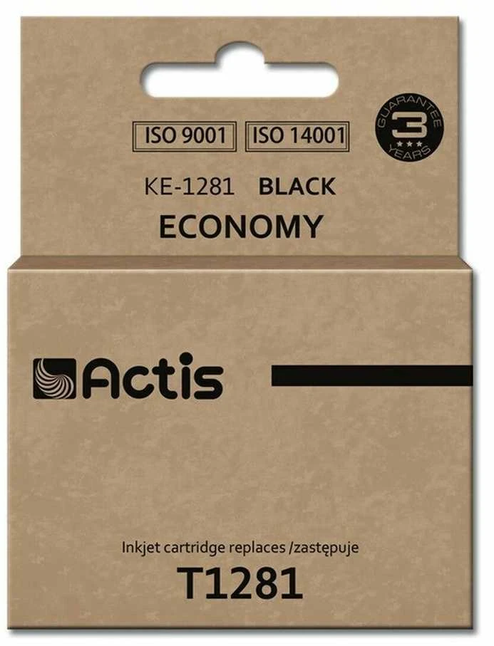 Spausdintuvo Rašalas - Actis KE-1281, Juodas