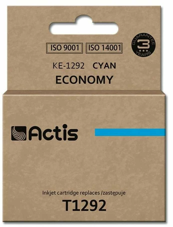 Rašalo Kasetė - Actis KE-1291 Juodas 18ml