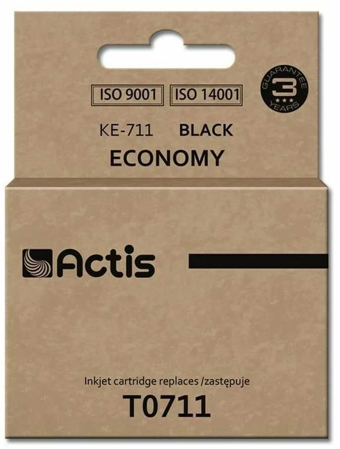 Spausdintuvo Rašalas - Actis KE-711, Juodas